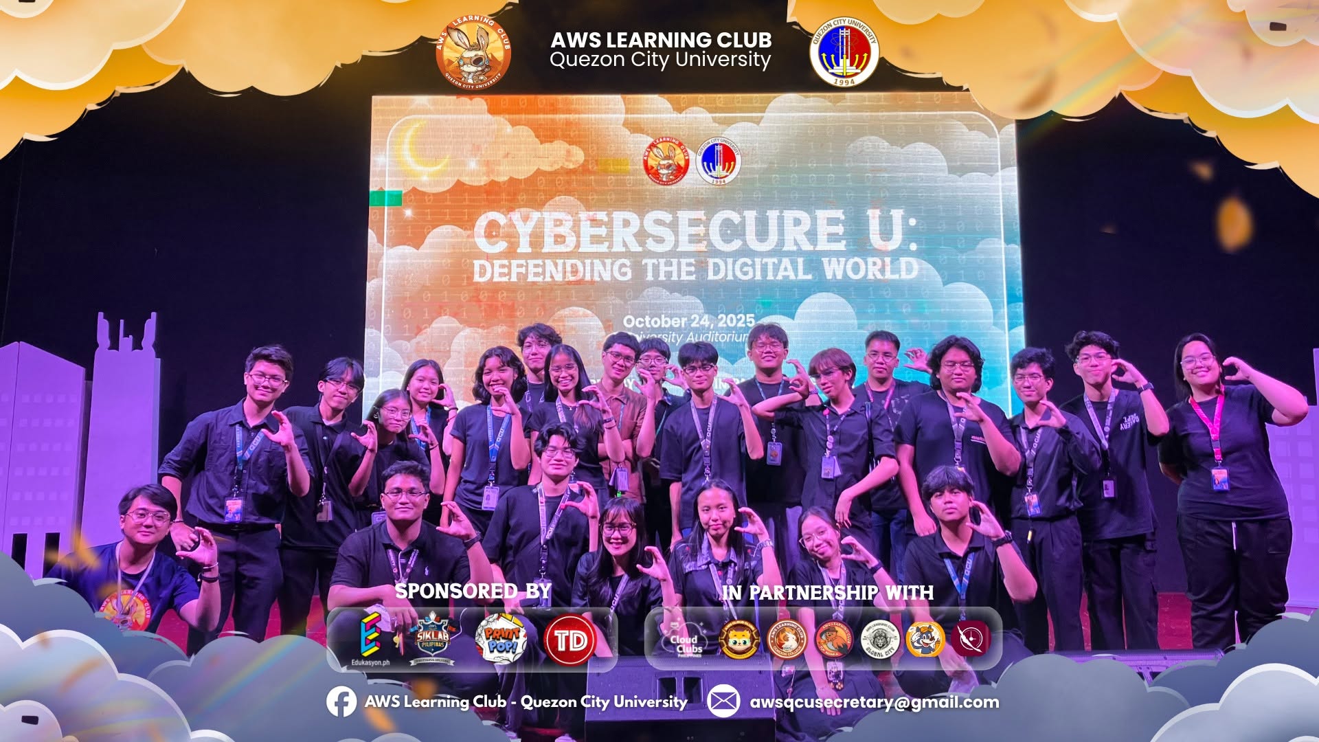 Co-Lead & Organizer — AWS Student Builder Group — QCU